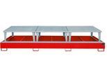 Auffangwanne AWA 1000-3, rot RAL 3000