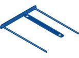 Archiv-Abheftbügel Bankers Box BBD-Clip, mit 50 blanko Etiketten, 100 Stück, blau