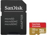 SanDisk Extreme micro SDHC, SDSDQXL-032G-G46A, 32 GB