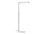 LED-Stehleuchte SLV Worklight, Touch-Dimmer, 7600 Lumen, 79 W, 200-240 V, PIR-Sensor, festverbaute LEDs, L 692 x B 310 x H 1950 mm, silber