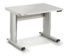 Treston Arbeitstisch Serie WB, mit Elektromotor, höhenverstellbar, 1073 mm