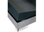 Einlegewanne für IBC-Station ASECOS, Polyethylen, B 1230 x T 1630 x H 565 mm