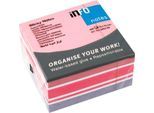 Haftnotizwürfel, L 75 x B 75 mm, 400 Blatt, Farbmix: Rosa