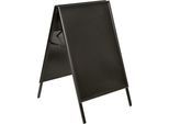 Update Display Kundenstopper Indoor BLACK, DIN A1, Klapprahmen, Aluminium, pulverbeschichtet, schwarz