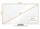 Whiteboard nobo Widescreen, emailliert, 700 x 1230 mm