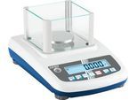 KERN & Sohn Präzisionswaage PFB 200-3 mit LCD-Display, Checkweighing-Funktion, Edelstahl-Wägeplatte ∅ 80 mm