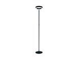 meet by Paperflow Cilaos Stehleuchte, LED, dimmbar, H 1,90 m, schwarz, inkl. Fernbedienung