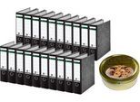 LEITZ® Ordner 1080, DIN A4, 80 mm, schwarz + gratis 1 Dose Buttercookies