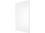 Infrarot-Heizpaneel 500, Leistung 500 W, für Räume bis 25 m³/11 m², WiFi Thermostat-Empfänger, IP44, B 600 x T 56 x H 800 mm, Aluminium, weiß