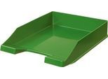 Ablagekorb HAN Klassik, für Format A4/C4, mit Beschriftungsfeld, stapelbar, B 255 x T 348 x H 65 mm, Kunststoff, grün, 10 Stück