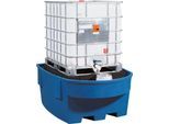 Tankcontainer-Station mit integrierter Abstellfläche