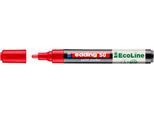 Lackmarker Edding 50 EcoLine, Schreibfarbe Rot, Rundspitze, Strichstärke 2-3 mm, mit Kappe, wasserbasiert, nachfüllbar, 1 Stück