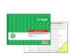 Rapport/Wochenbericht Sigel SD029, selbstdurchschreibend, DIN A5 quer, 2 x 40 Blatt