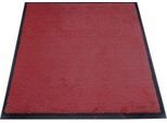 Schmutzfangmatte miltex Eazycare Style, eckig, antistatisch, UV-beständig, waschbar, High-Twist-Nylon & Niltrilgummi, 750 x 850 mm, braunrot