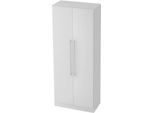 Aktenschrank 5 OH, B 800 x T 420 x H 2004 mm, lichtgrau