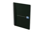 Spiralbuch Oxford Smart Black DIN A5, Softcover, kariert, 90 Blatt, SCRIBZEE®-kompatibel, 5 Stk., Optik Paper®, weiß