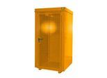 Gasflaschencontainer BAUER GFC-B M0, B 1090 x T1185 x H 2205, für 9 Gasflaschen, feuerbeständig, abschließbar, orange