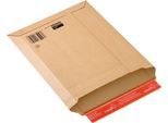Versandtaschen ColomPac, Wellpappe, haftklebend, recyclebar, 20 Stück, B 215 x H 300 mm, braun