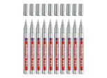 EDDING Lackmarker 751, 1-2 mm, silber, 10 Stück