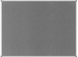 MAULstandard Pinboard, Textil, 900 x 1200 mm, grau