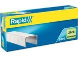 Rapid Heftklammern 26/6 mm, 5000St