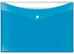 Dokumententasche Veloflex VELOCOLOR®, DIN A4, Kunststoff, für ca. 100 Blatt, 6 Stück, blau