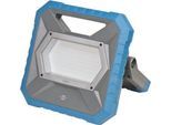 Brennenstuhl LED Hybrid Arbeitsstrahler BS 8050 MH, 82 W, Akku- und Netzbetrieb, dimmbar, 7900 lm, 5000K, IP55, L 310 x B 310 x H 180 mm, blau/grau
