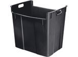 Wertstoffsammelbehälter, 40 l, schwarz