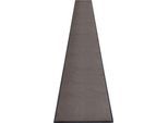 Schmutzfangmatte miltex Eazycare Style, eckig, antistatisch, UV-beständig, waschbar, High-Twist-Nylon & Niltrilgummi, 850 x 3000 mm, graubraun