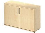 Schäfer Shop Genius Flügeltürenschrank TETRIS WOOD, 2 OH, Höhe inkl. Gleiter, B 1200 mm, Ahorn-Dekor