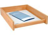 Wedo Briefablage Bambus, DIN A4, stapelbar