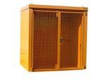 Gasflaschencontainer BAUER GFC-B M2, B 1570 x T 2125 x H 2265, für 35 Gasflaschen, feuerbeständig, abschließbar, orange