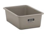 Rechteckbehälter Standard, GFK, 100 l, grau