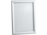 Alu-Klapprahmen, DIN A4, auf Gehrung, mit Anti-Reflex Folie, silber, B 240 x T 25 x H 327 mm