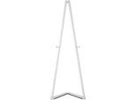 Update Displays Staffelei, höhenverstellbar, Aluminium, faltbare Füße, B 536 x T 309 x H 1500 mm, grau