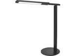 LED-Tischleuchte IDEAL, Tastdimmer, 770 Lumen, 2700-5000 Kelvin, Aluminium, schwarz