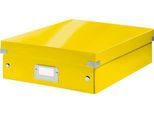 LEITZ® Organisationsbox Click + Store, mittel, gelb