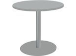 Schäfer Shop Select Tisch mit Tellerfuß, ø 800 x H 717 mm, lichtgrau