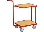 Schäfer Shop Select Griffroller mit 2 Holzladeflächen