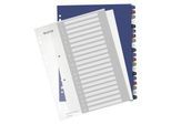LEITZ Register Style, Zahlenregister, extrabreit, einzeln, Zahlen 1-20