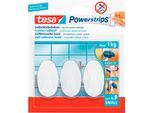 tesa Powerstrips Haken Small, oval