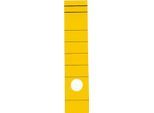 Rückenschild, Rückenbreite 60 mm, selbstklebend, 10 Stück, gelb