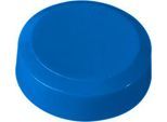 Rundmagnete MAUL, Kunststoff & Metall, Feinstruktur, Haftkraft 300 g, ø 20 x 7,5 mm, blau, 20 Stück