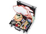 FRANKEN Moderationskoffer Profi, Moderatorenkoffer mit Inhalt, über 2.500 Teile, Aluminium, UMK