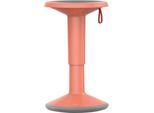 UPis1 Mehrzweck-Hocker, lachsorange