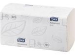 Tork® Papierhandtücher Advanced 290143, Zick-Zack-Falzung, 2-lagig, Einzeltuchentnahme, 15 Pack á 250 Stück (3750 Blatt), hochweiß