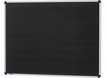 Stecktafel Ultradex Planrecord, Wandmontage, 61 waagerechte Schienen, B 1020 x T 22 x H 770 mm, schwarz