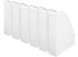 LEITZ® Stehsammler 2476, Rückenbreite 70 mm, Polystyrol, 6 Stück, weiß