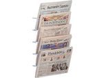 Zeitschriftenhalter, 400x700, 5 Fächer