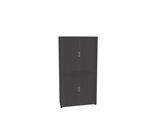 Querrollladenschrank, zweiteilig, B 1200 mm, 6 OH, graphit